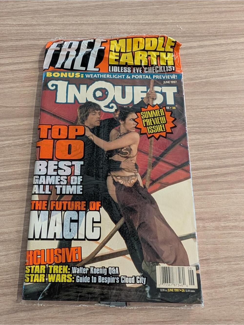 InQuest Magazine Summer Preview Issue - Top 10 Best Games of All Time